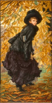 Octobre, 1877, by James Tissot